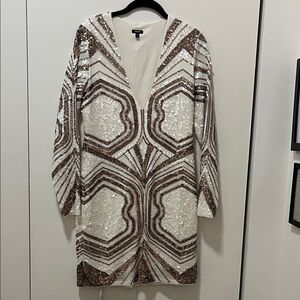 Express Elegant White Dress